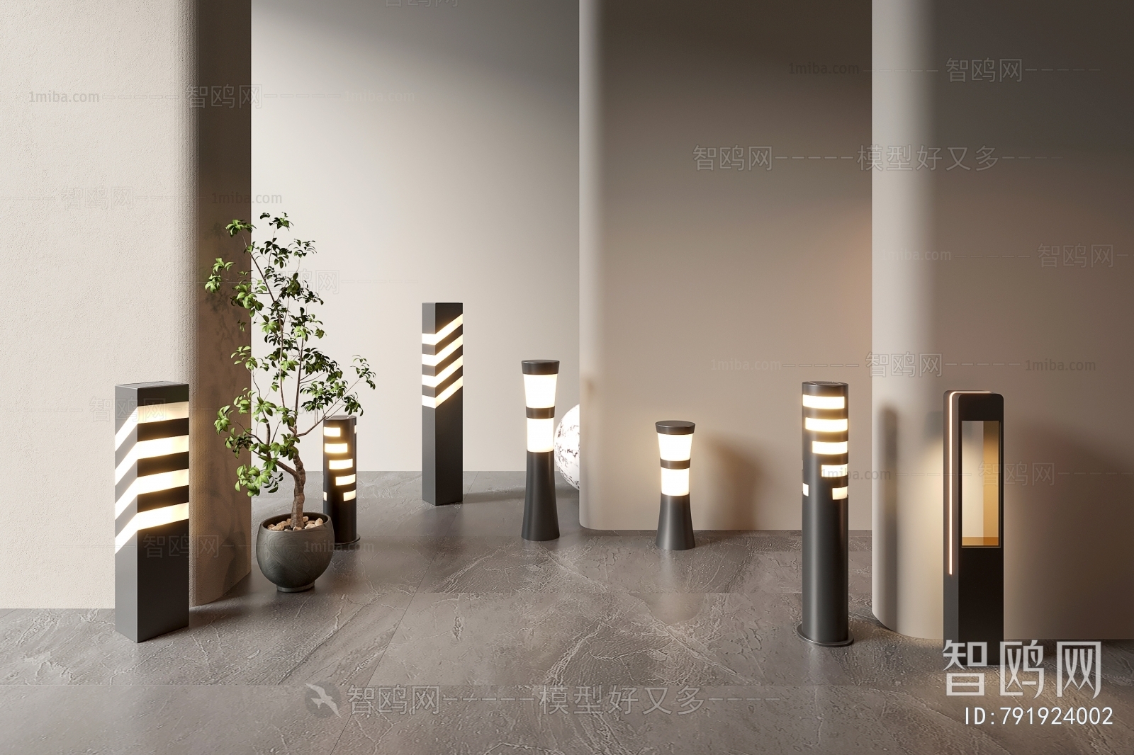 Modern Outdoor Light