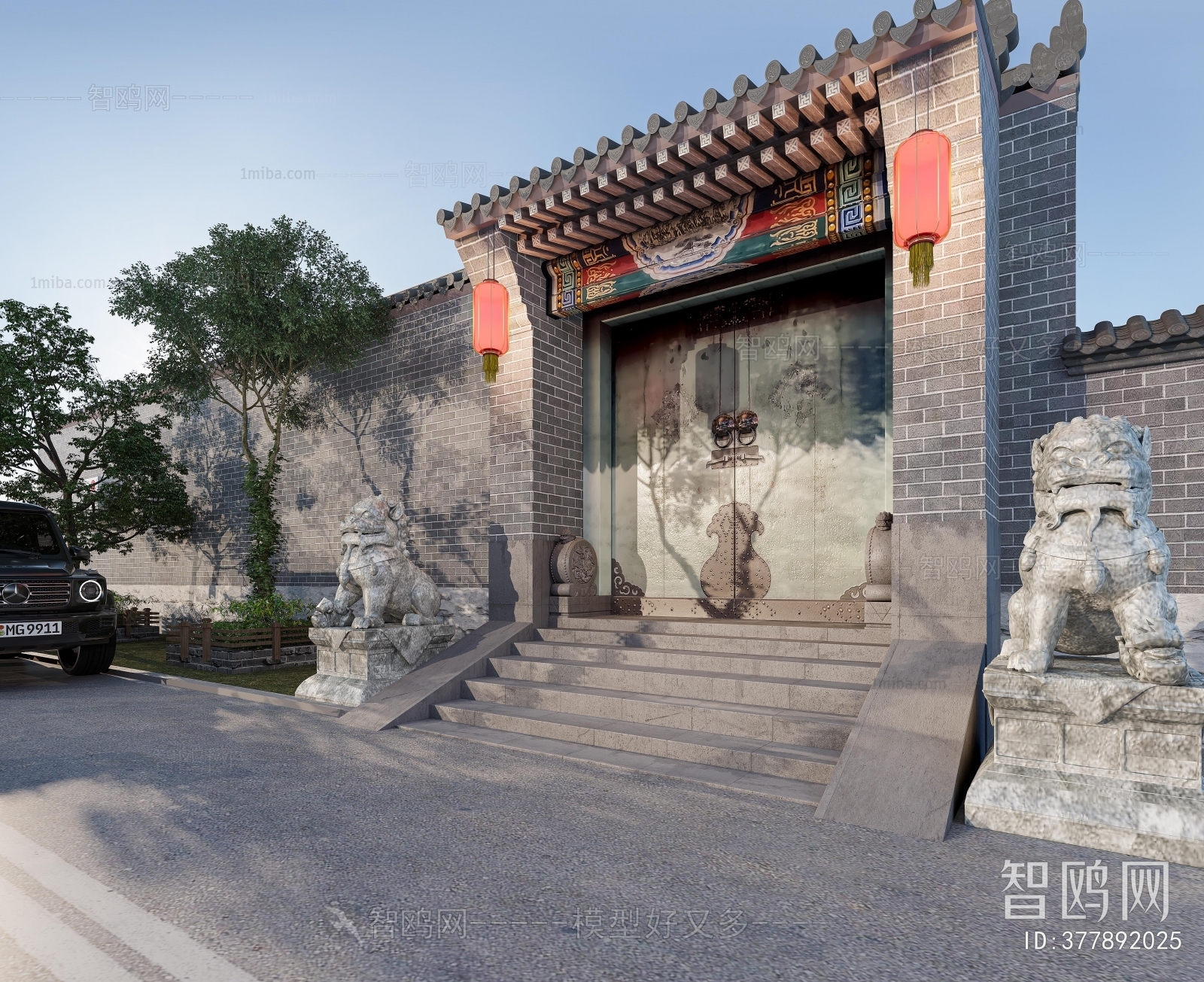 Chinese Style Courtyard/landscape