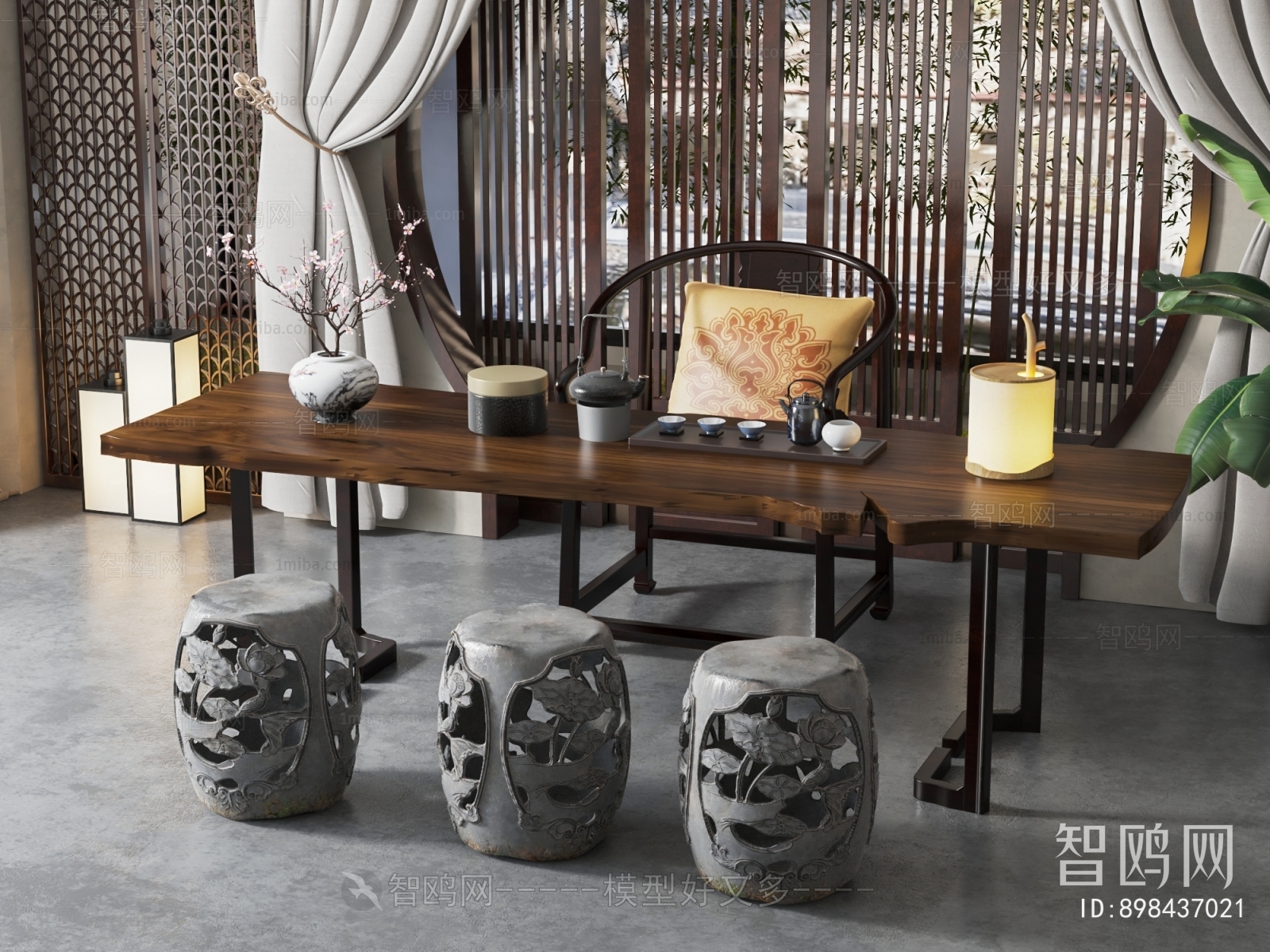 New Chinese Style Tea Tables And Chairs