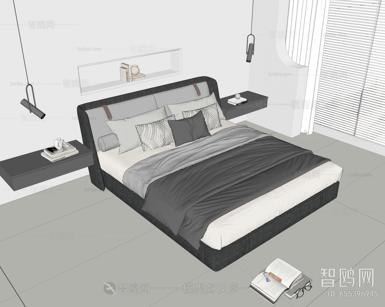 Modern Double Bed