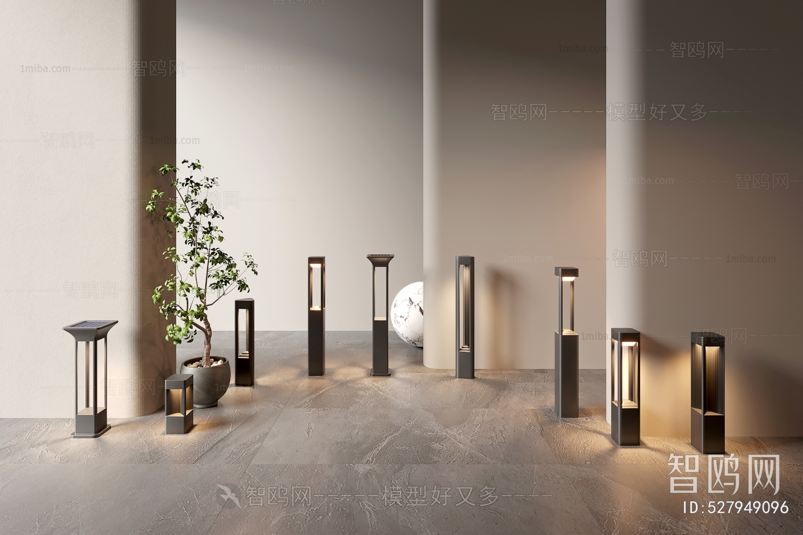 Modern Outdoor Light