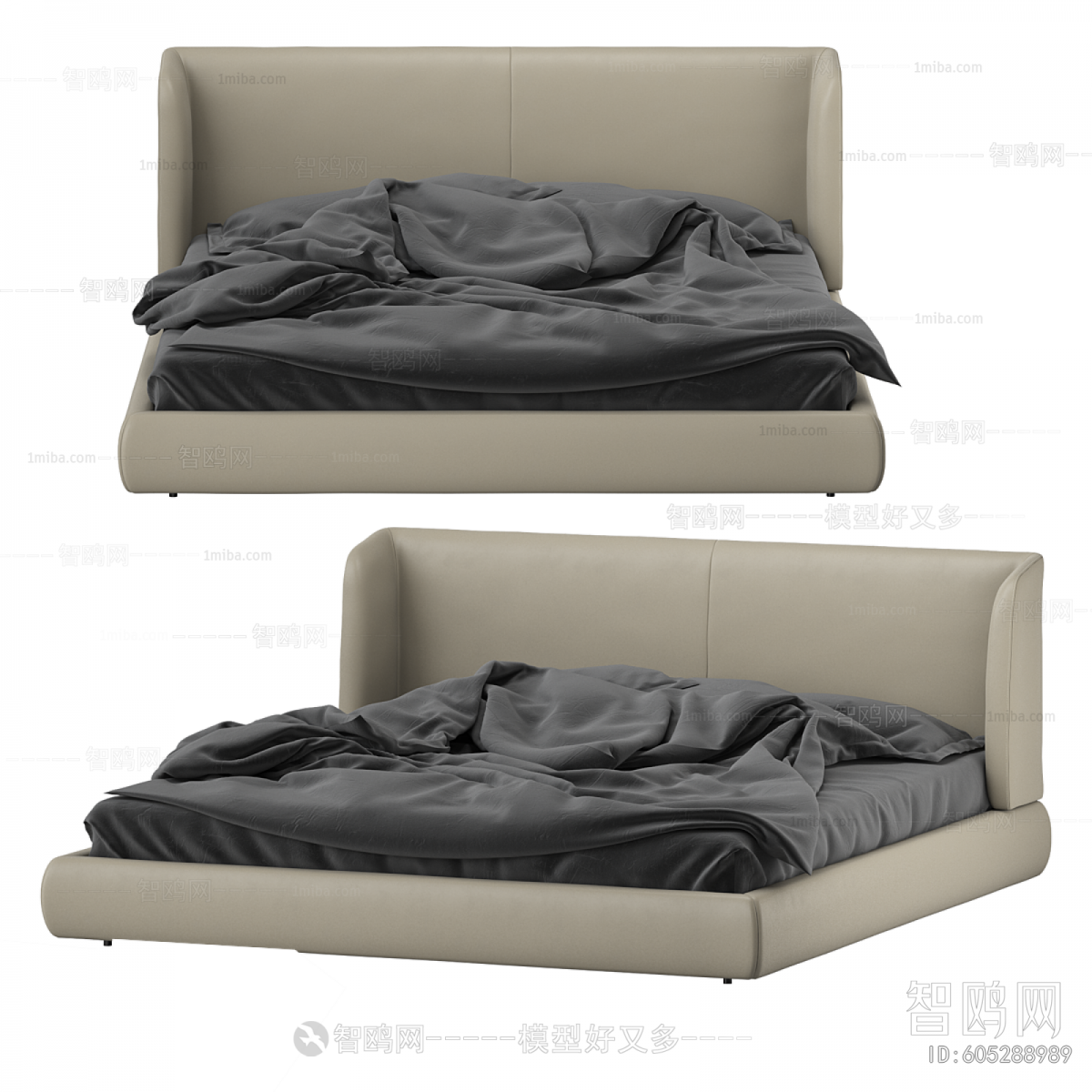 Modern Double Bed