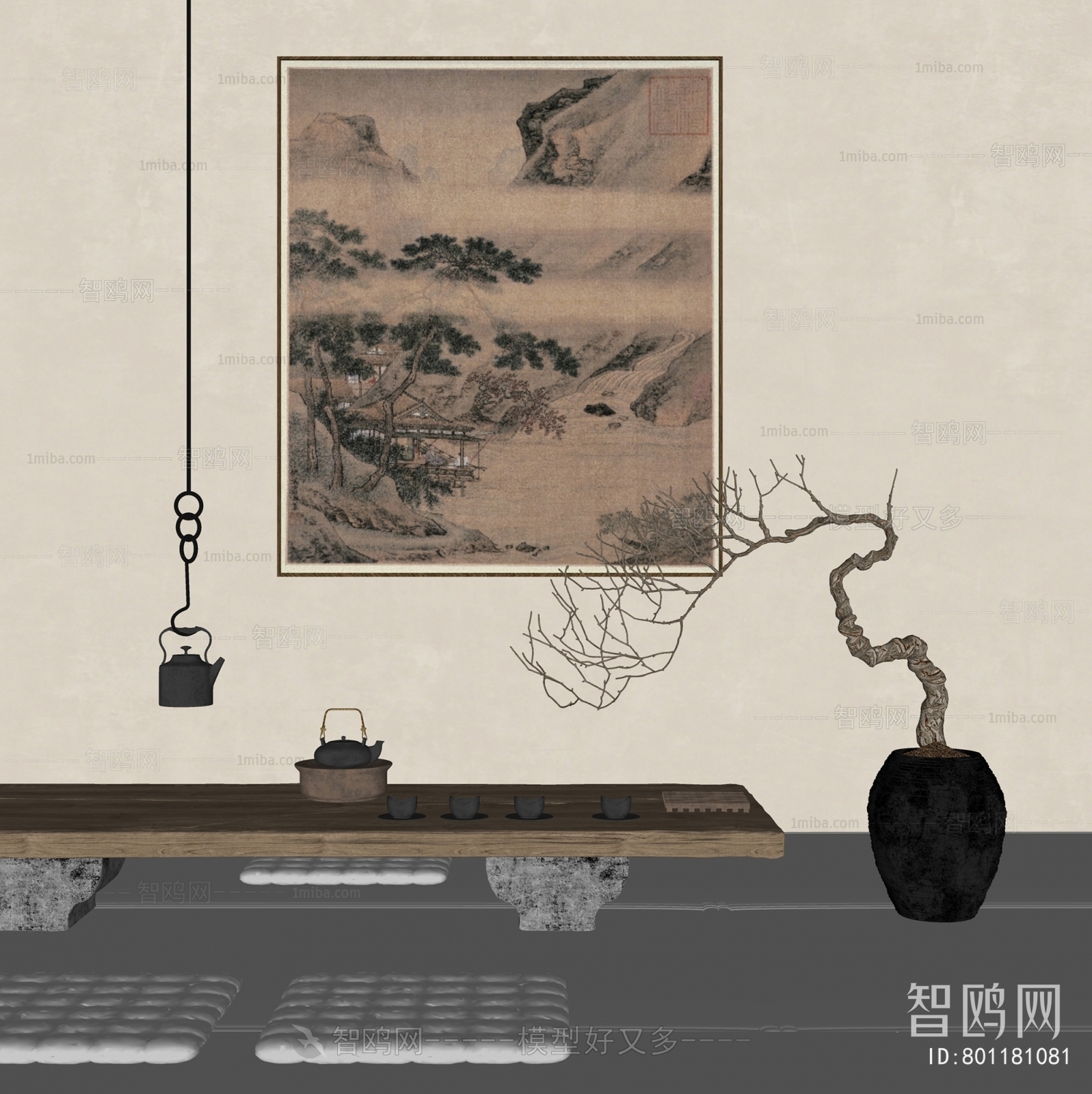 New Chinese Style Painting