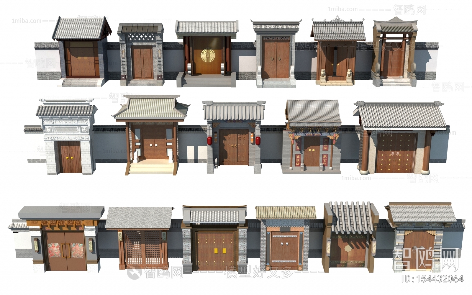 New Chinese Style Facade Element