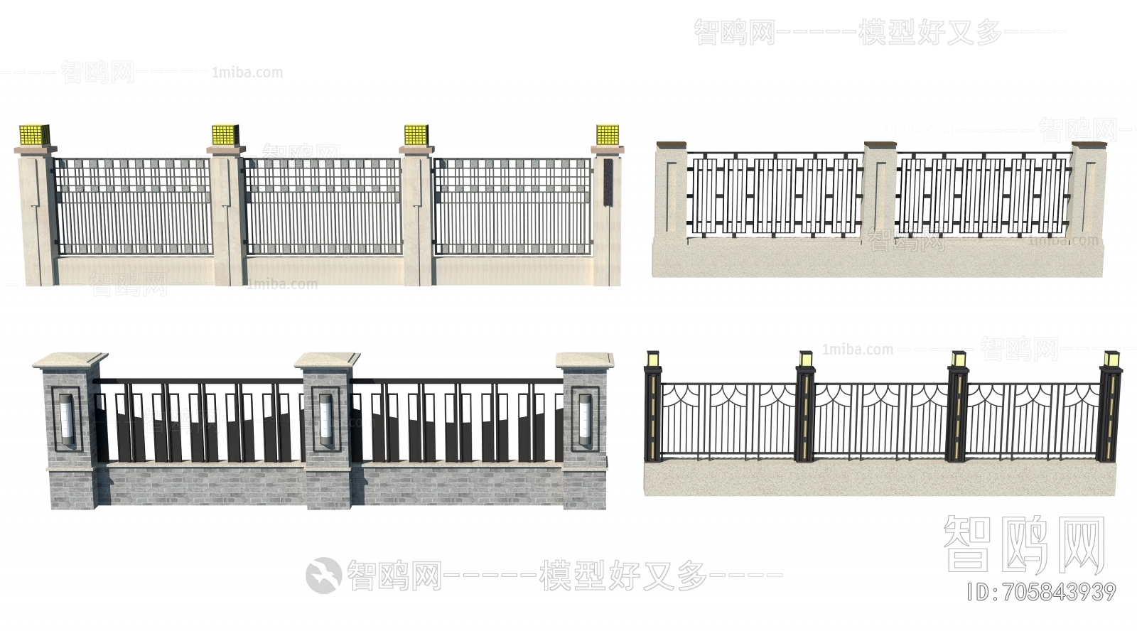 New Chinese Style Fence