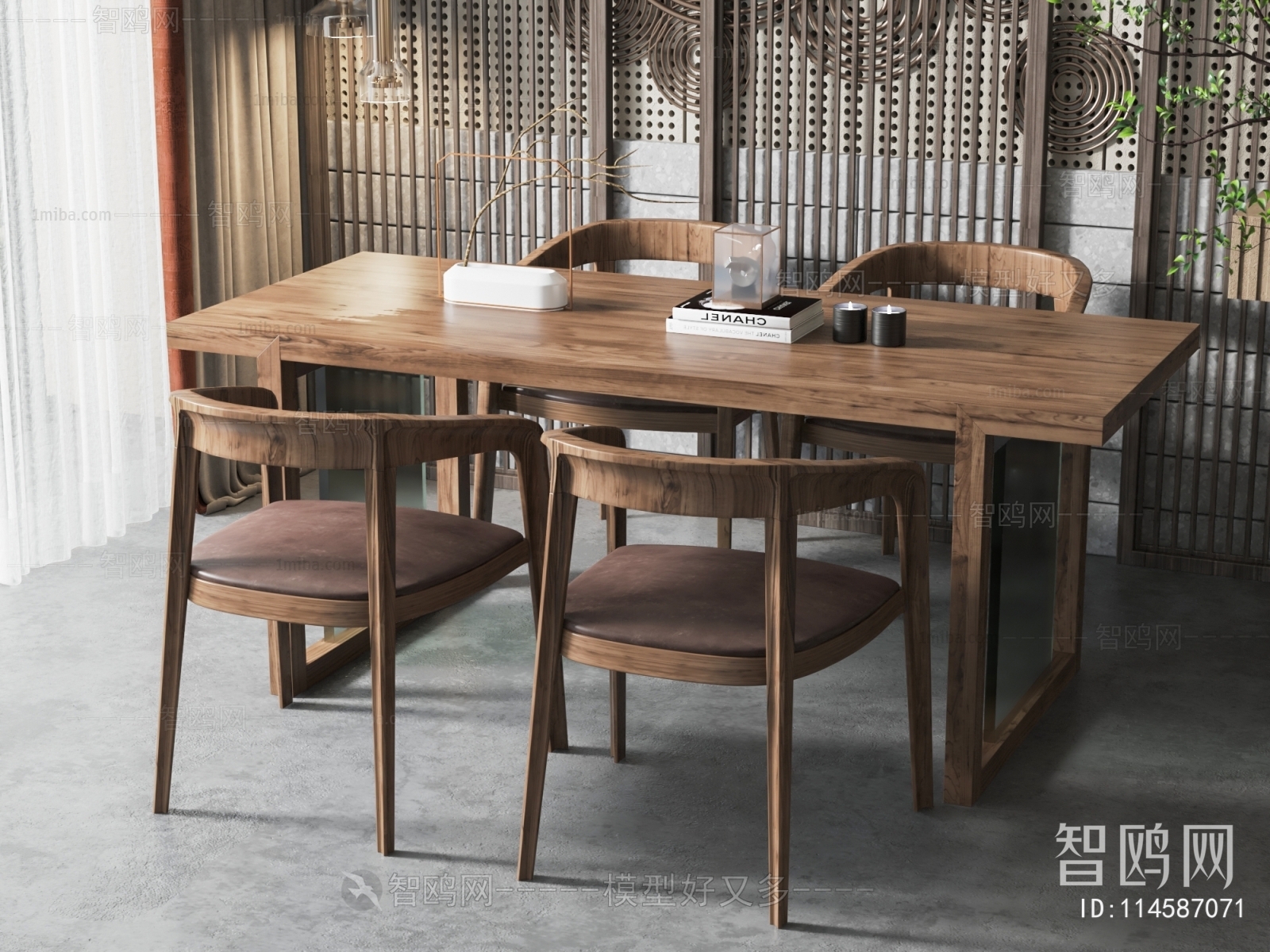 New Chinese Style Dining Table And Chairs