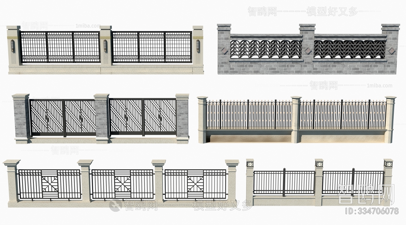 New Chinese Style Fence