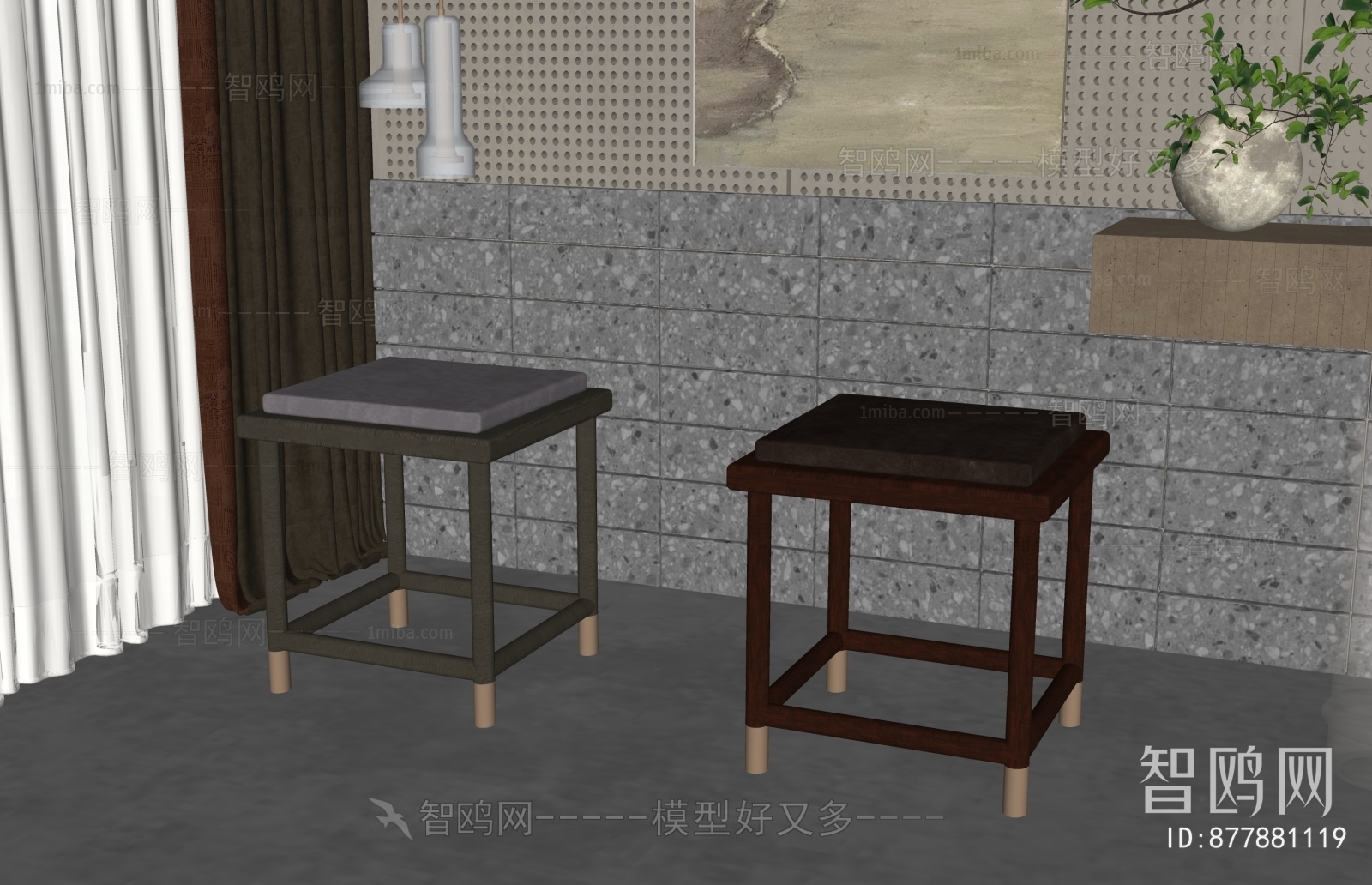 New Chinese Style Stool