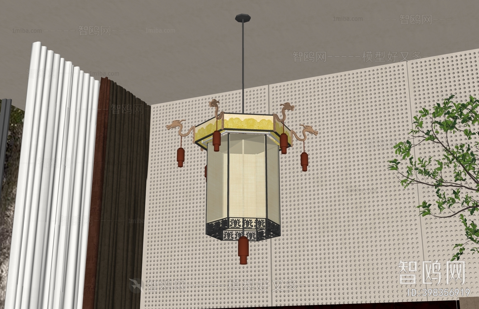 中式灯笼吊灯