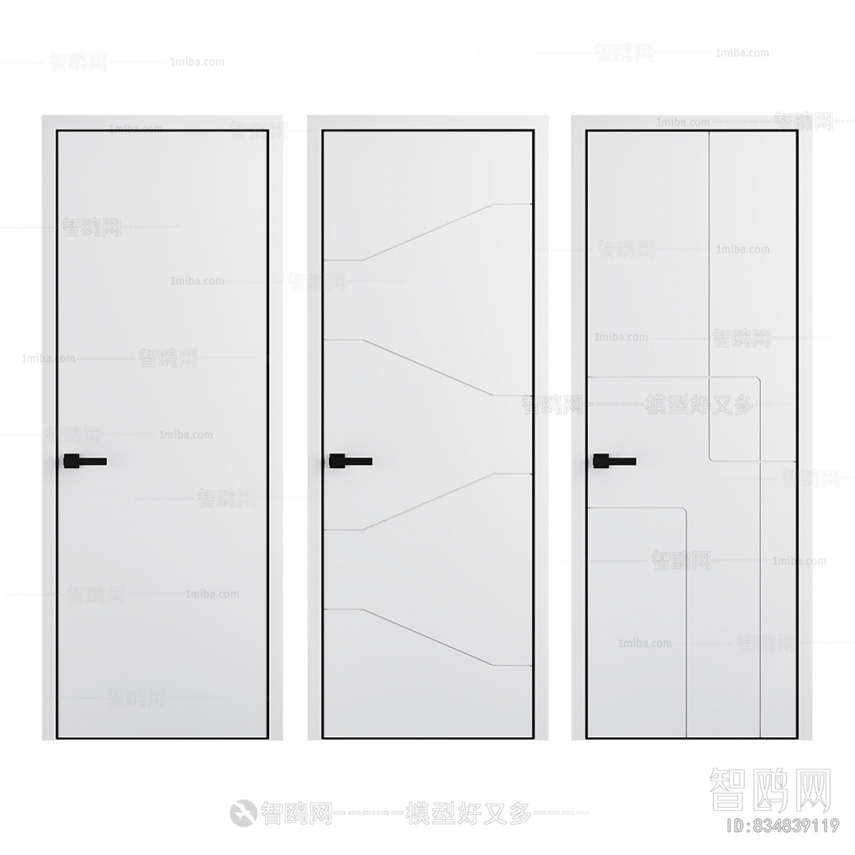 Modern Single Door