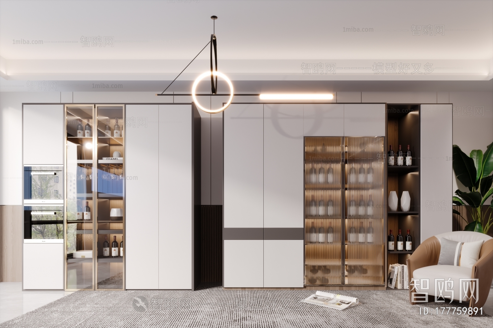 Modern Wine Cabinet