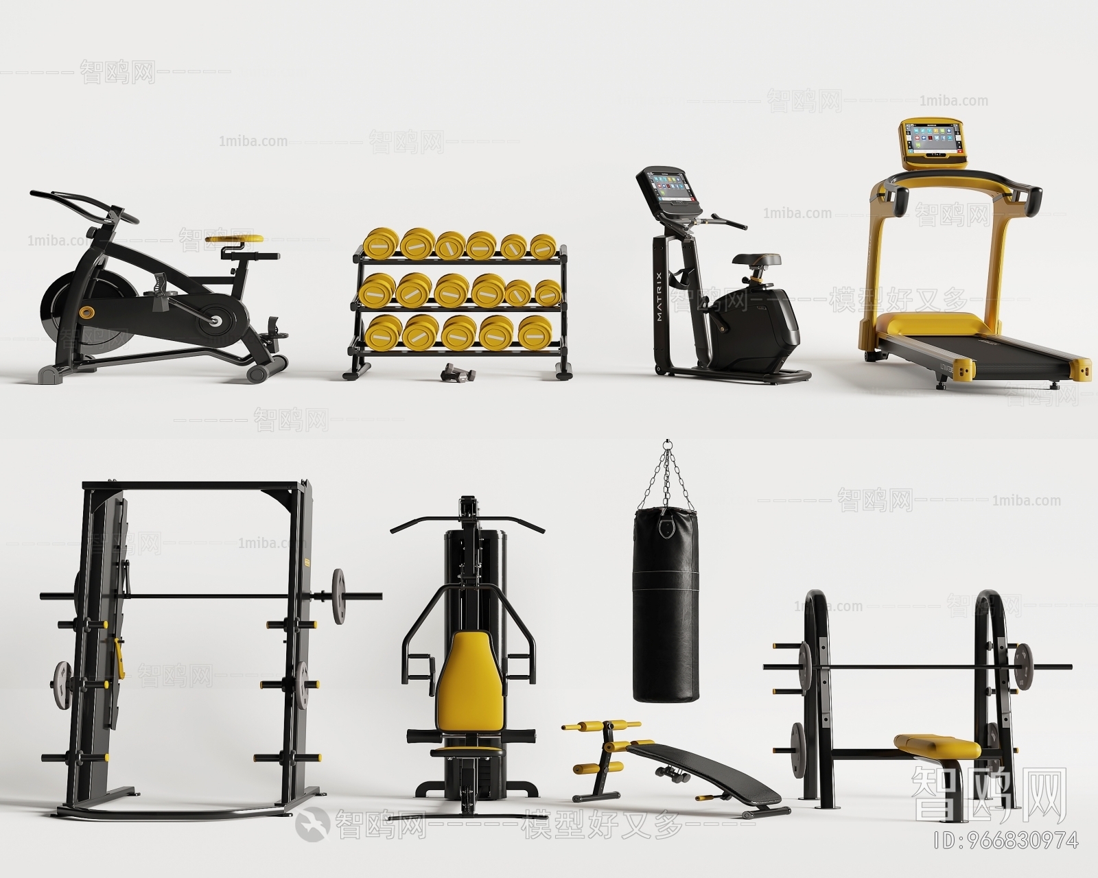 Modern Fitness Equipment