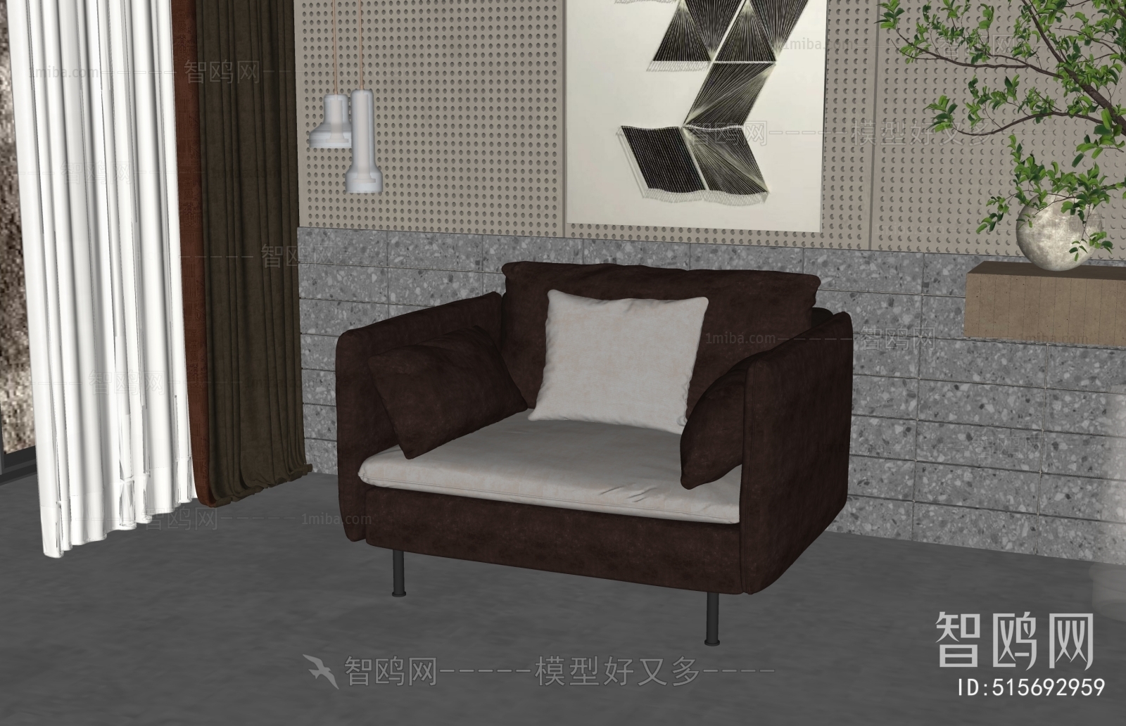 Modern Single Sofa