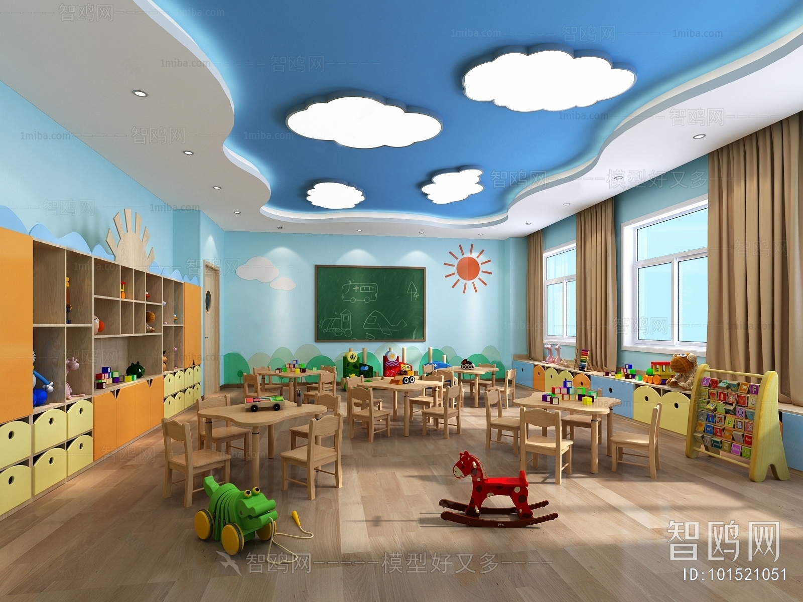 Modern Kindergarten Classrooms