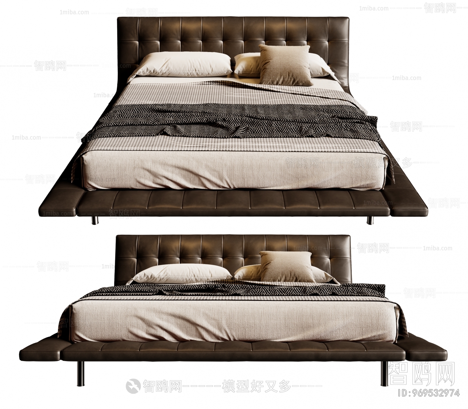 Modern Double Bed