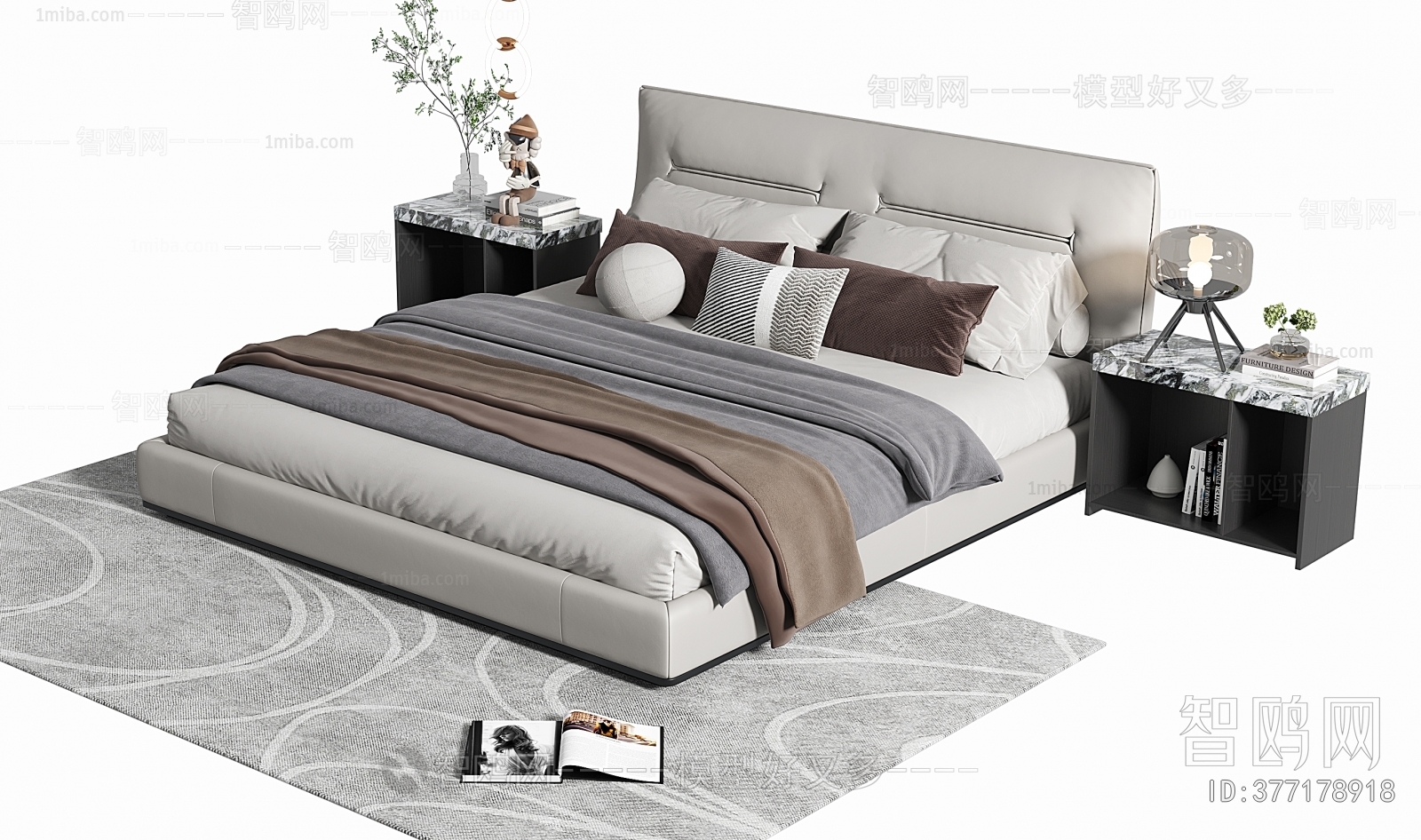 Modern Double Bed