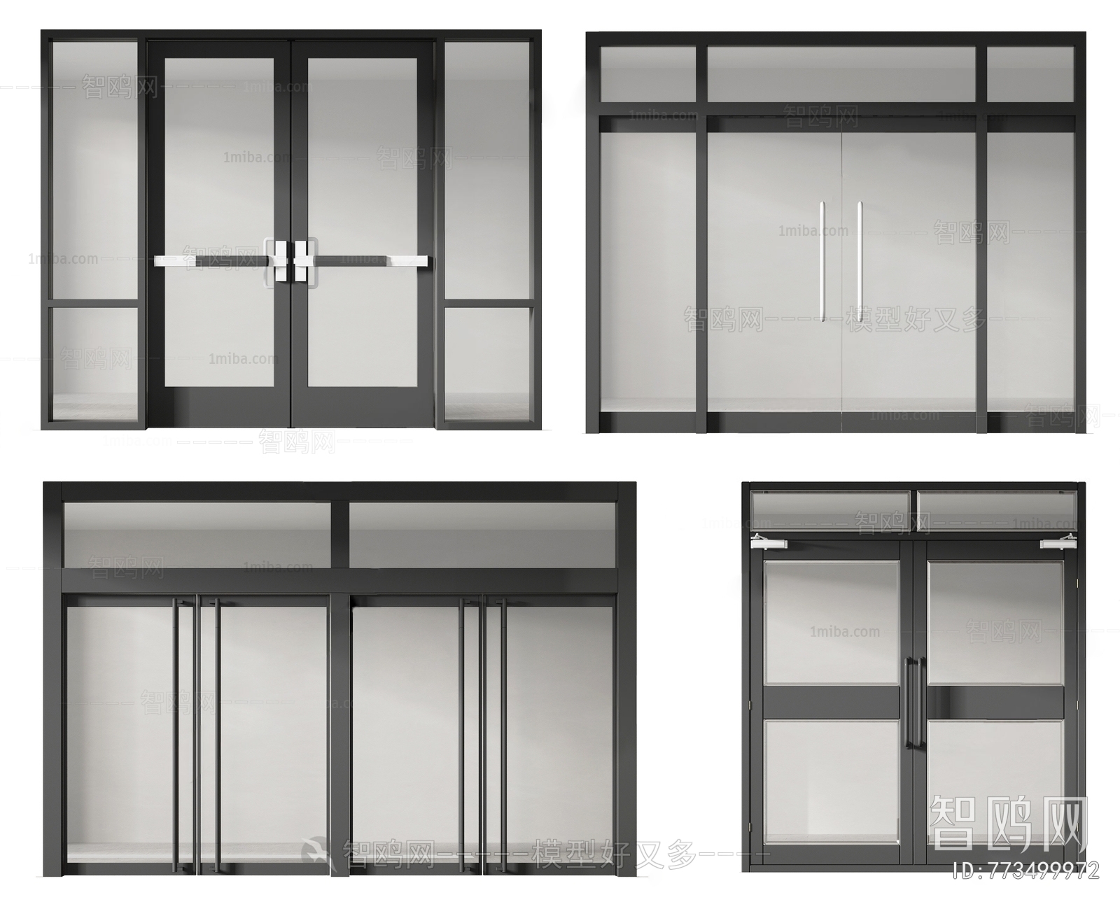 New Chinese Style Sliding Door