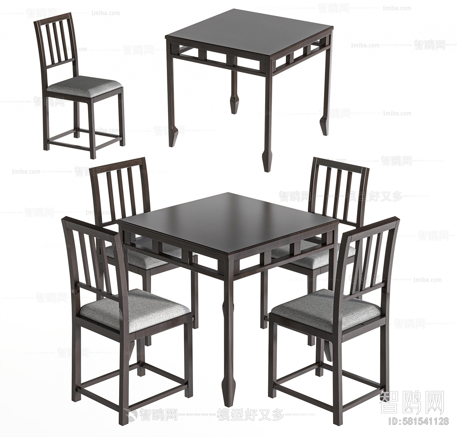 New Chinese Style Dining Table And Chairs