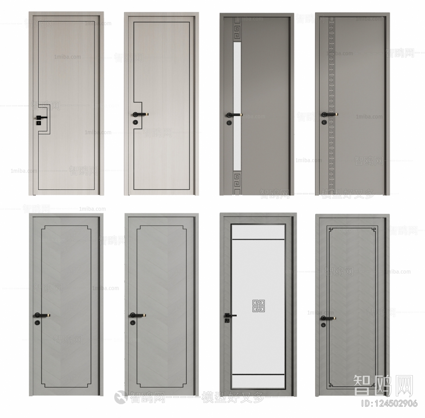 Modern Single Door