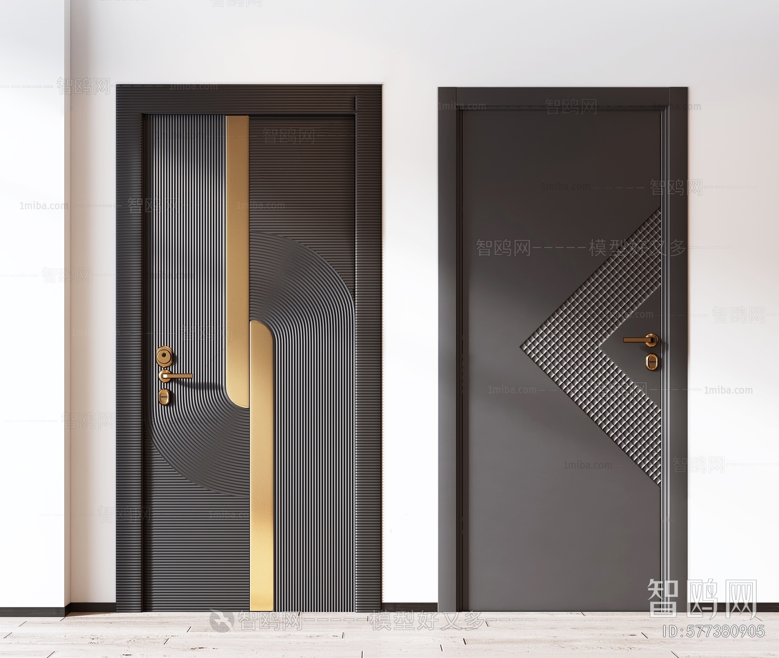 Modern Single Door