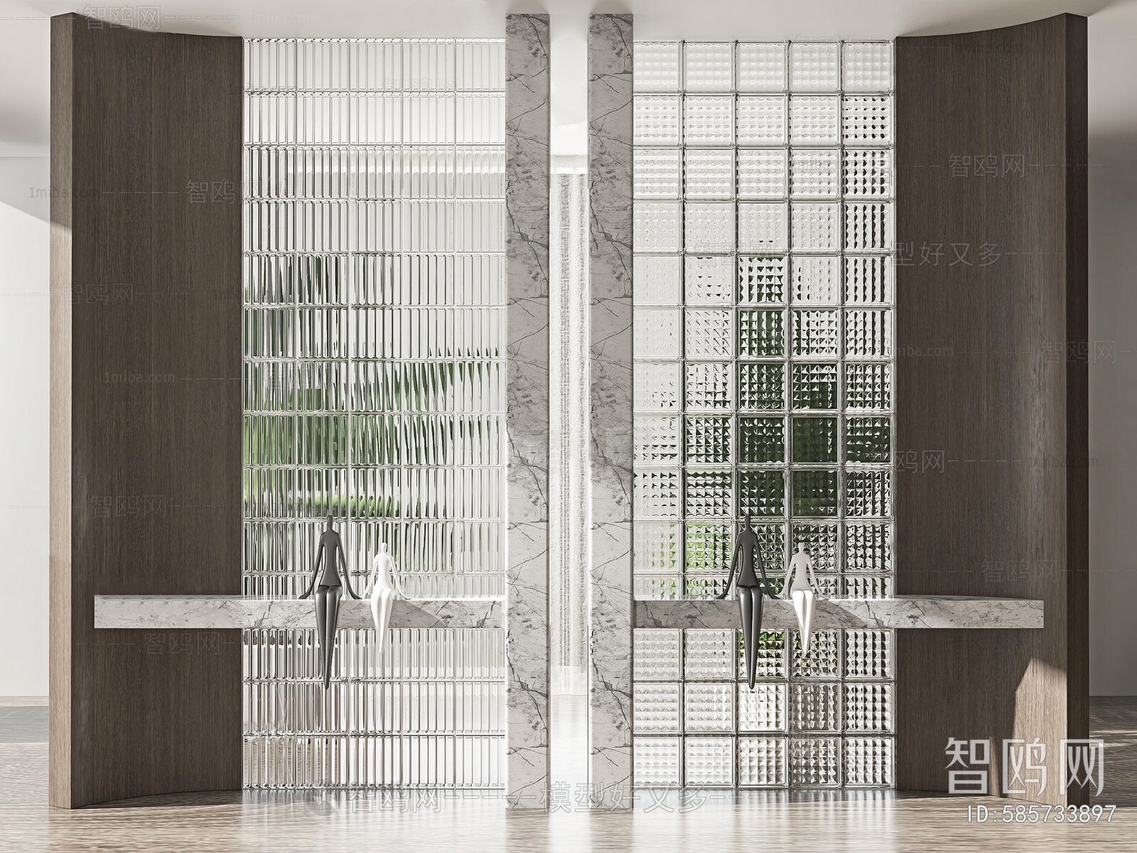 Modern Glass Screen Partition