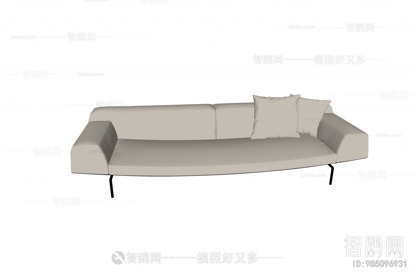 Modern Multi Person Sofa