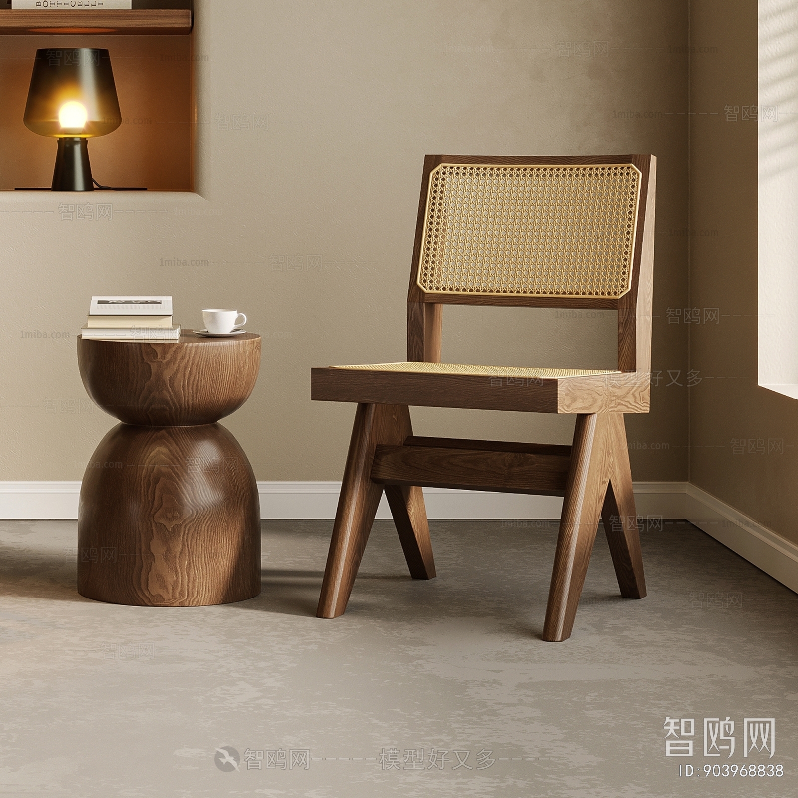 Wabi-sabi Style Dining Chair