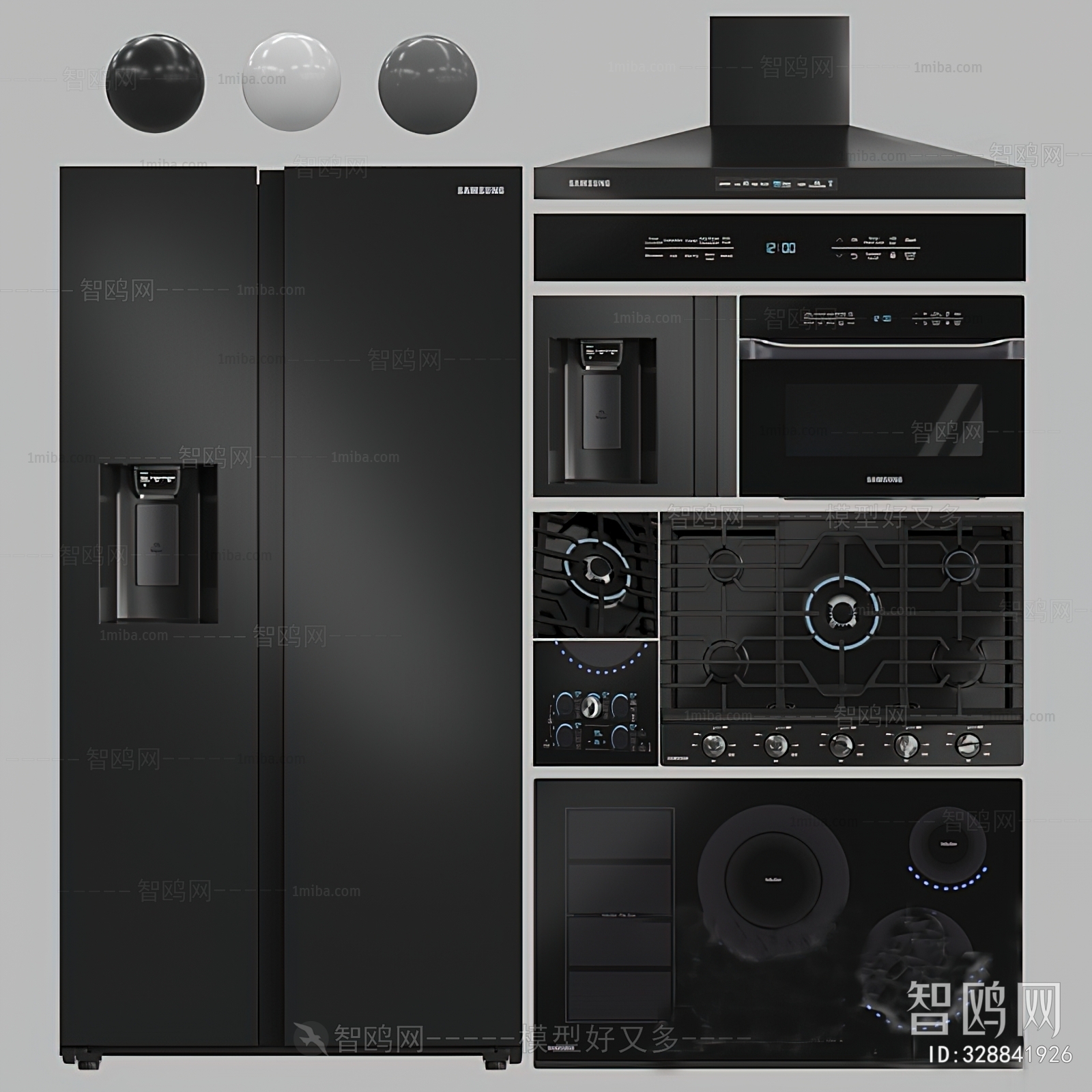 Modern Electric Kitchen Appliances