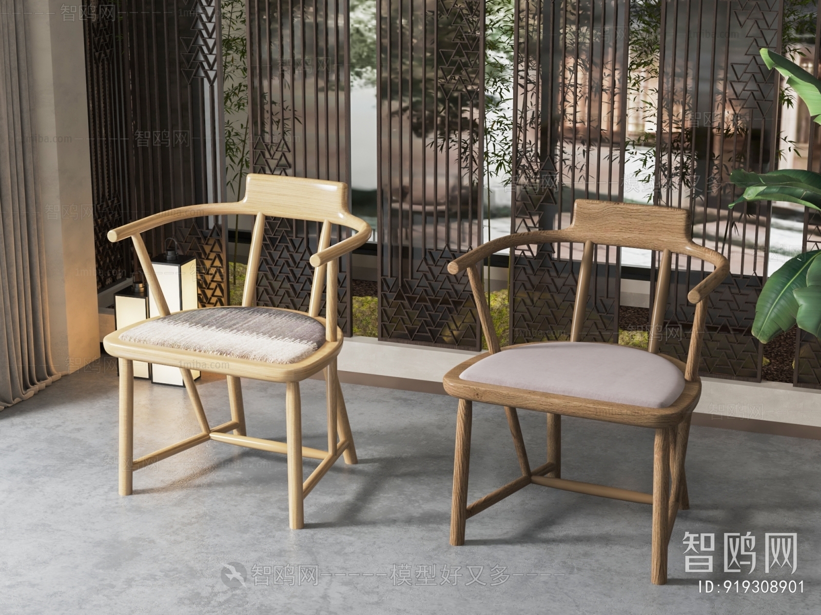 New Chinese Style Dining Chair