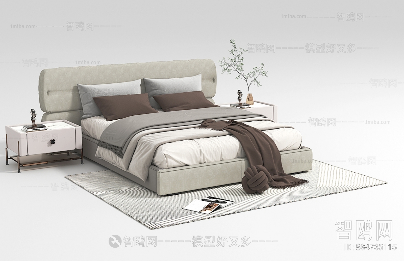 Modern Double Bed