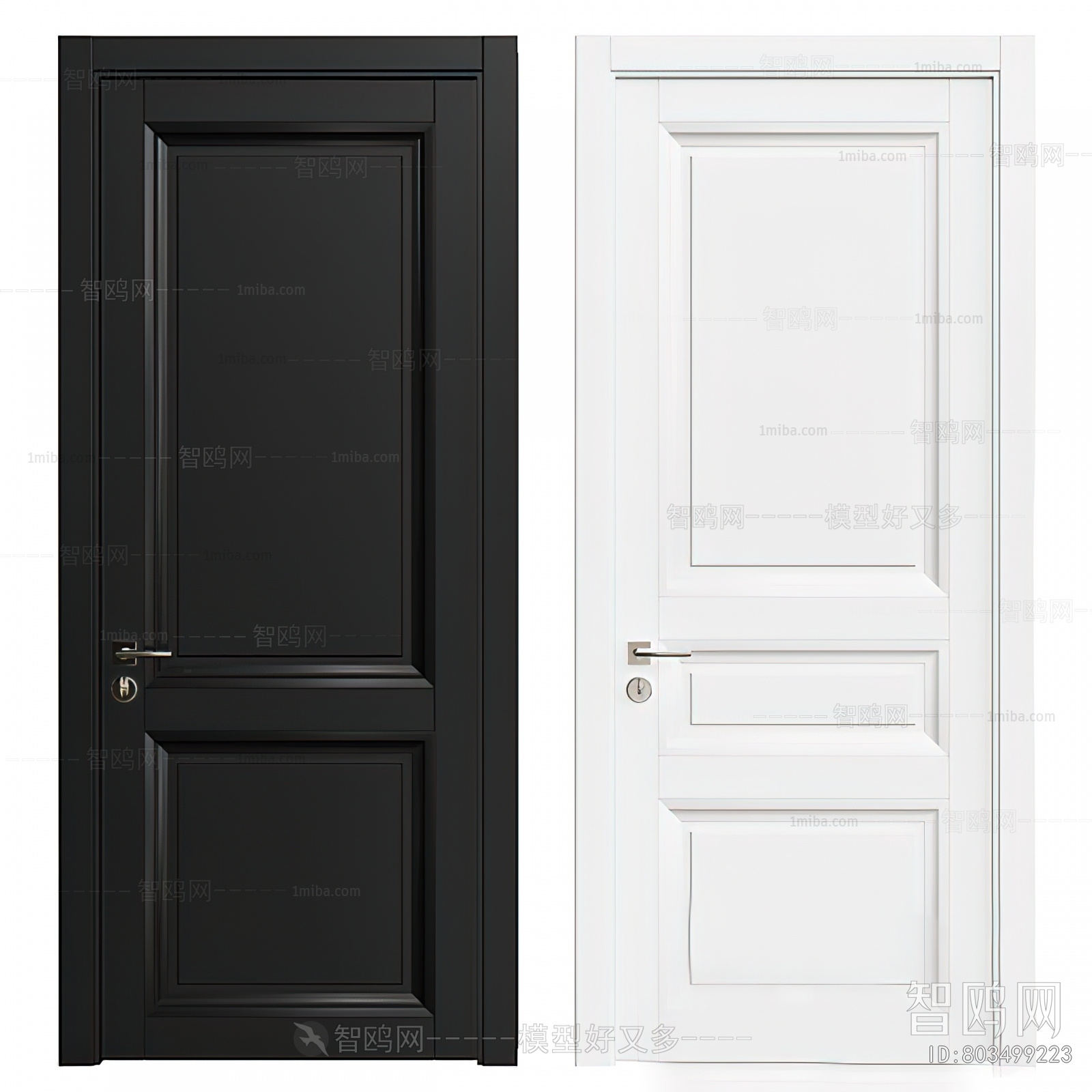 Modern Single Door