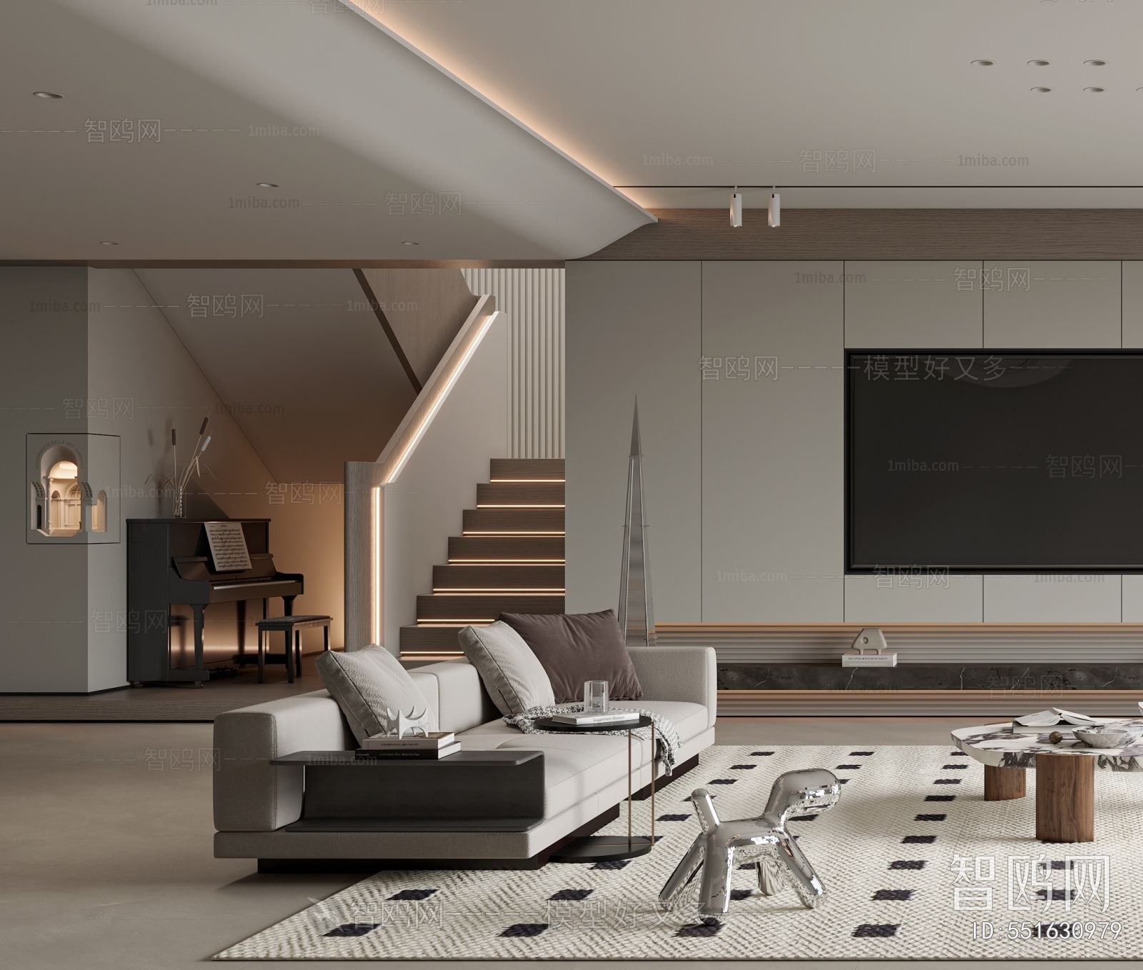 Modern A Living Room