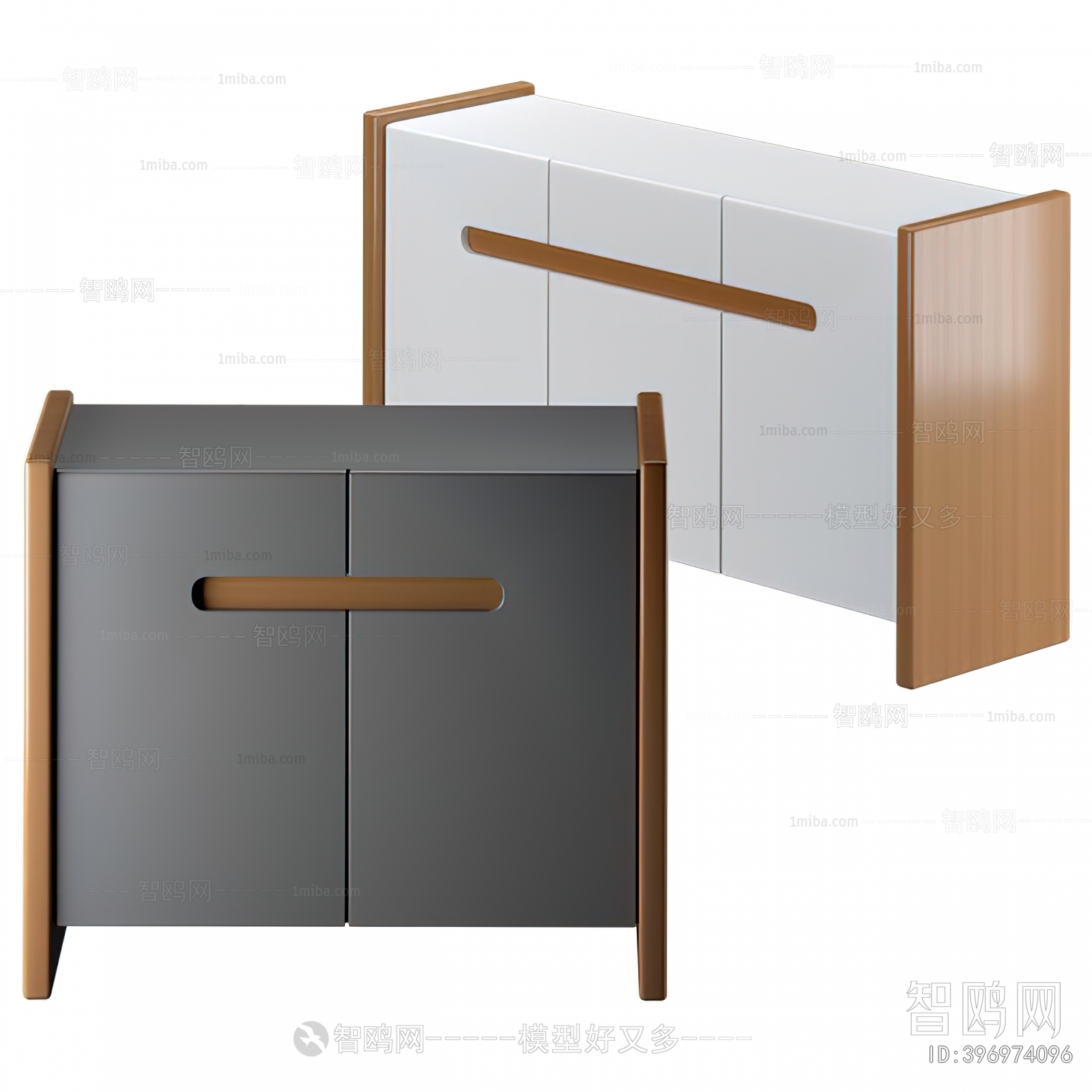 Modern Bedside Cupboard