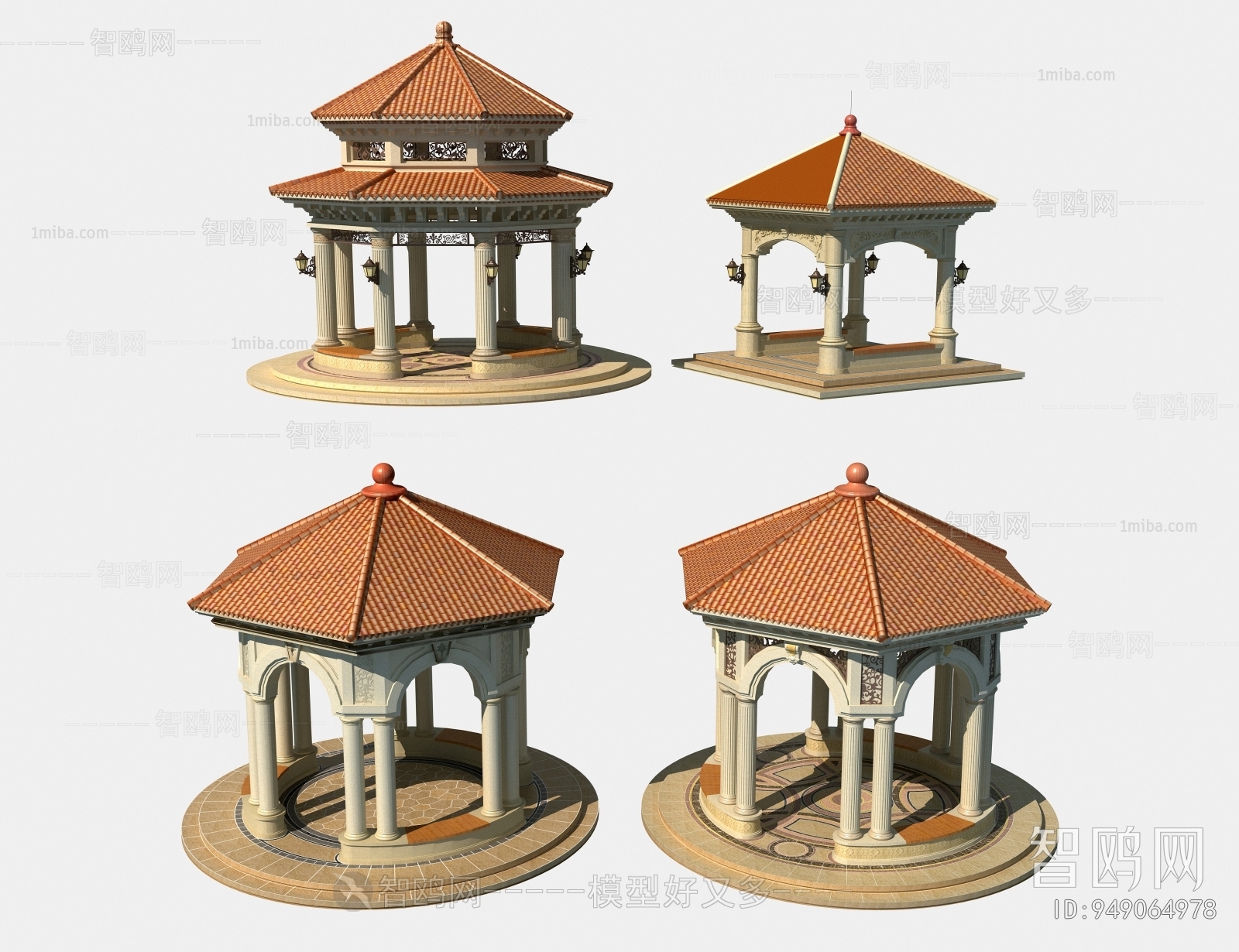 Simple European Style Pavilion