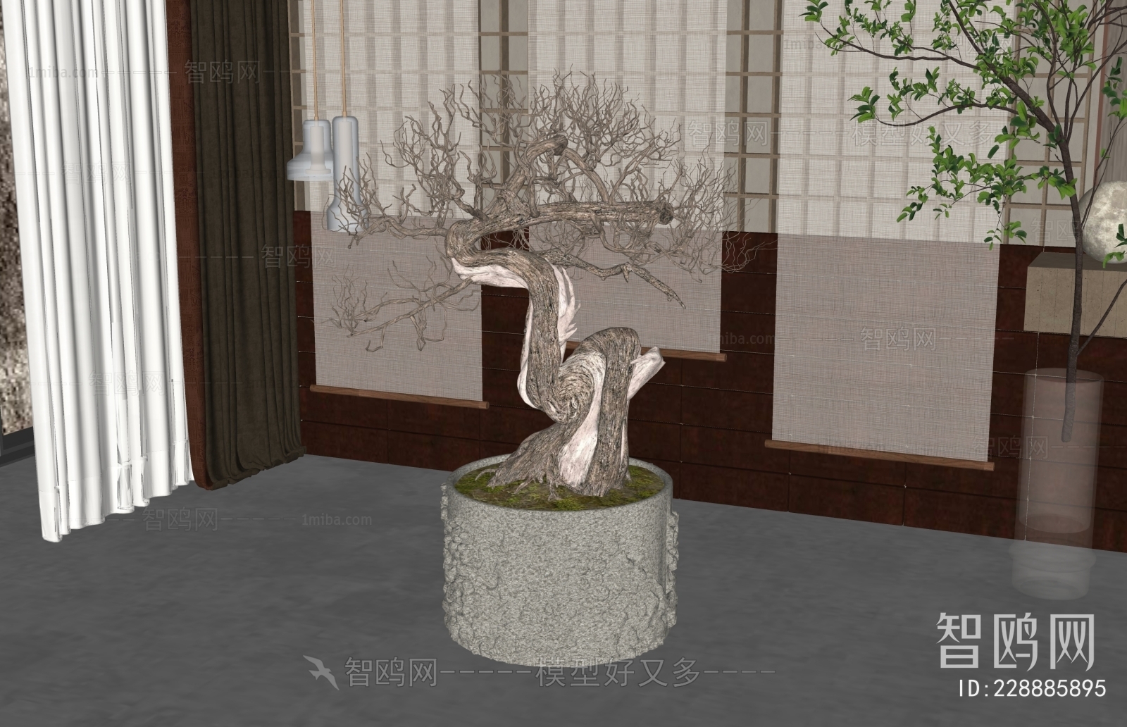 New Chinese Style Bonsai