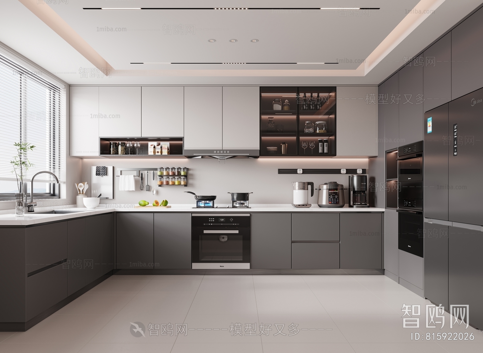 Modern The Kitchen