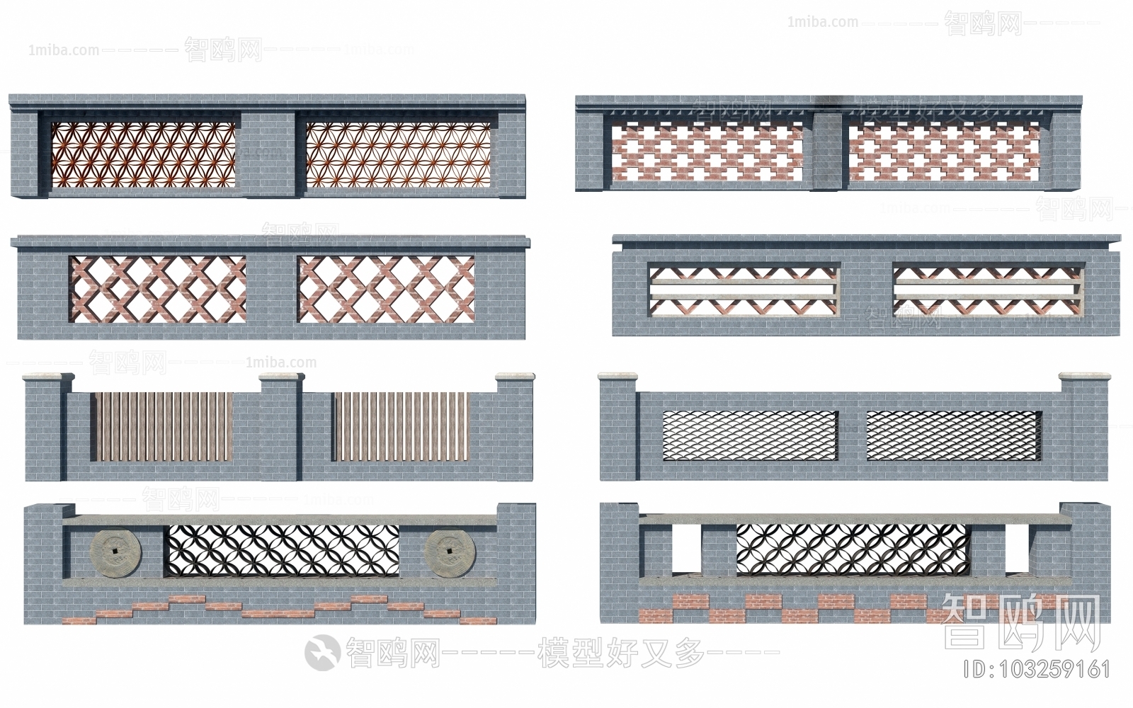 New Chinese Style Building Component