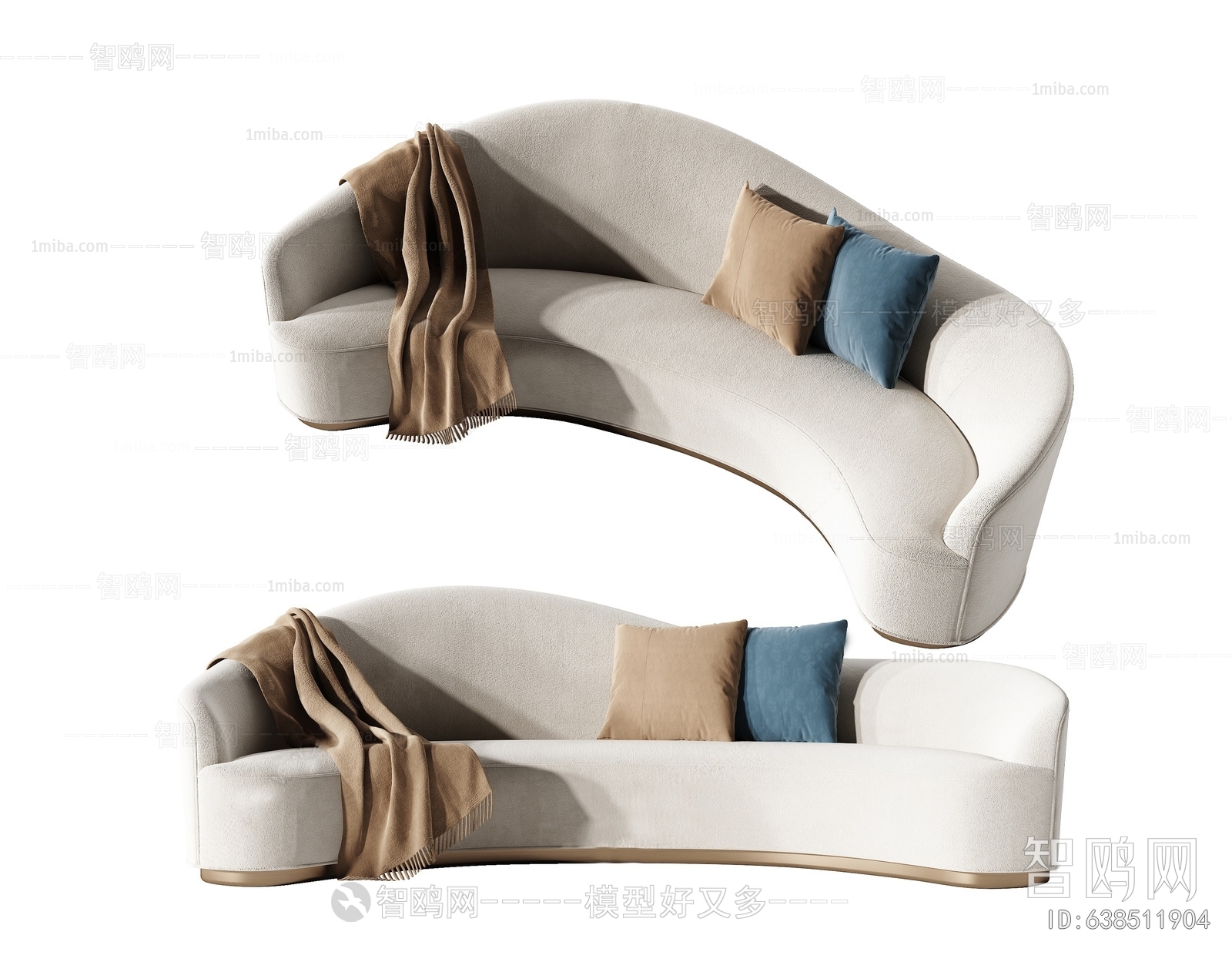 Modern Multi Person Sofa