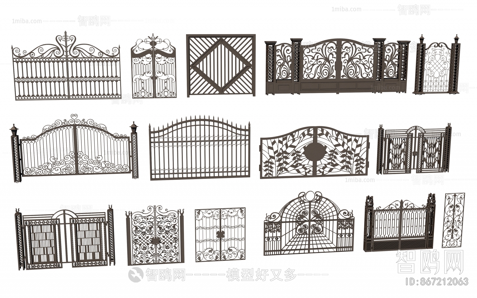 Simple European Style Gate