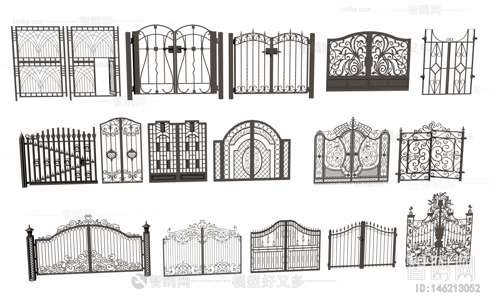 Simple European Style Gate