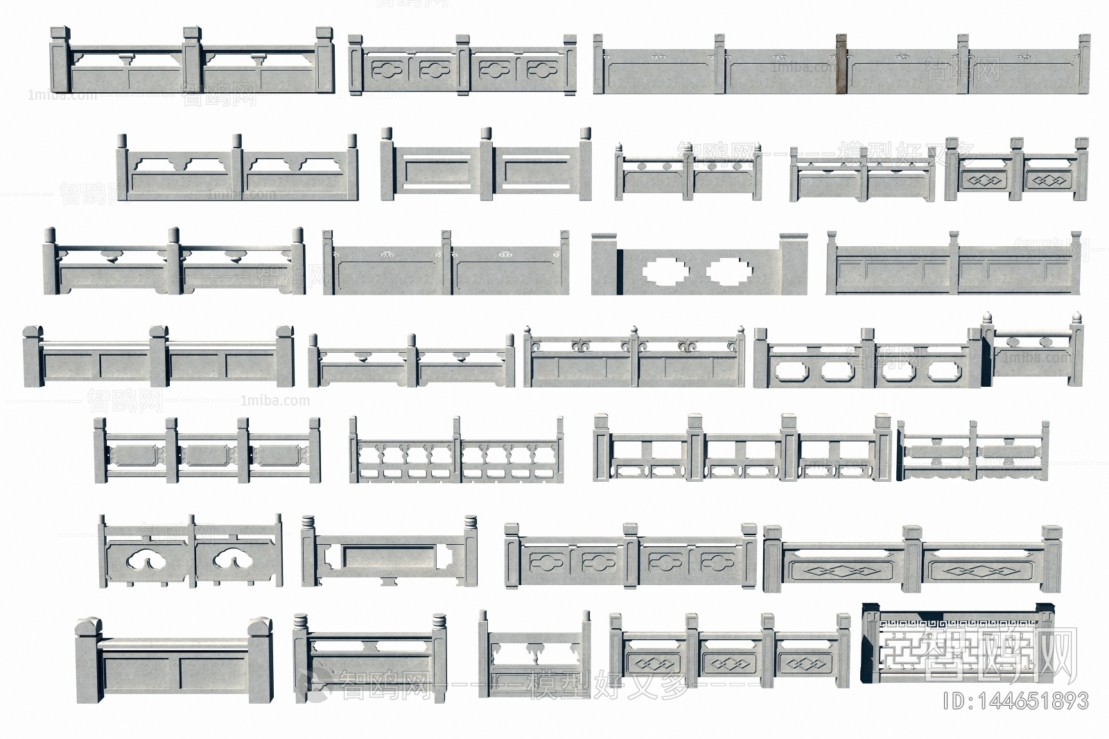 Chinese Style Guardrail