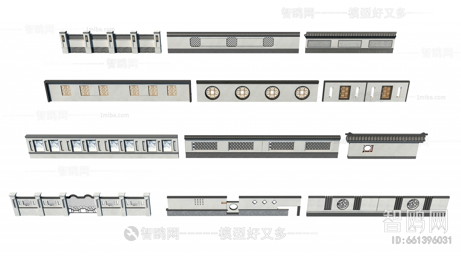 New Chinese Style Landscape Wall