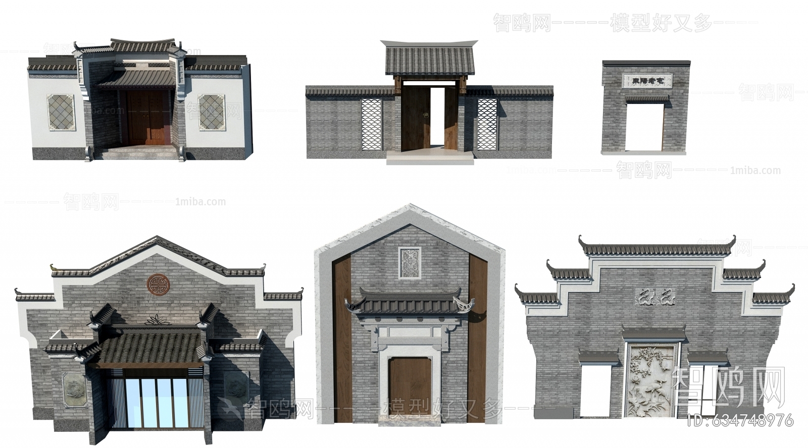 Chinese Style New Chinese Style Facade Element