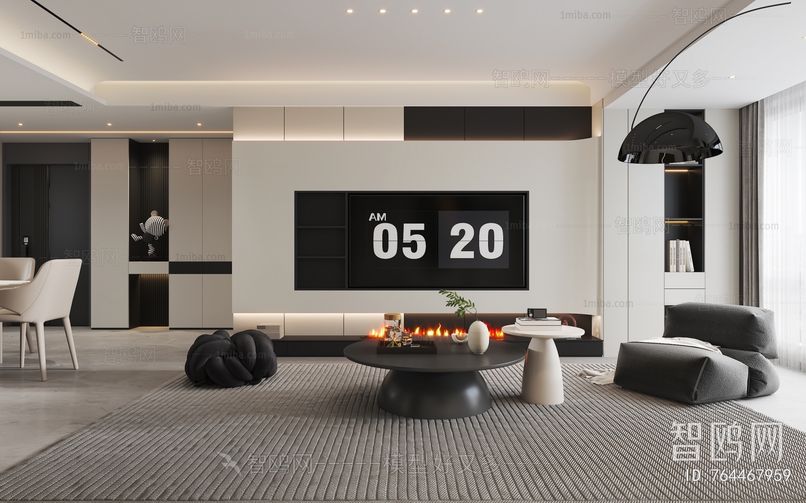 Modern A Living Room