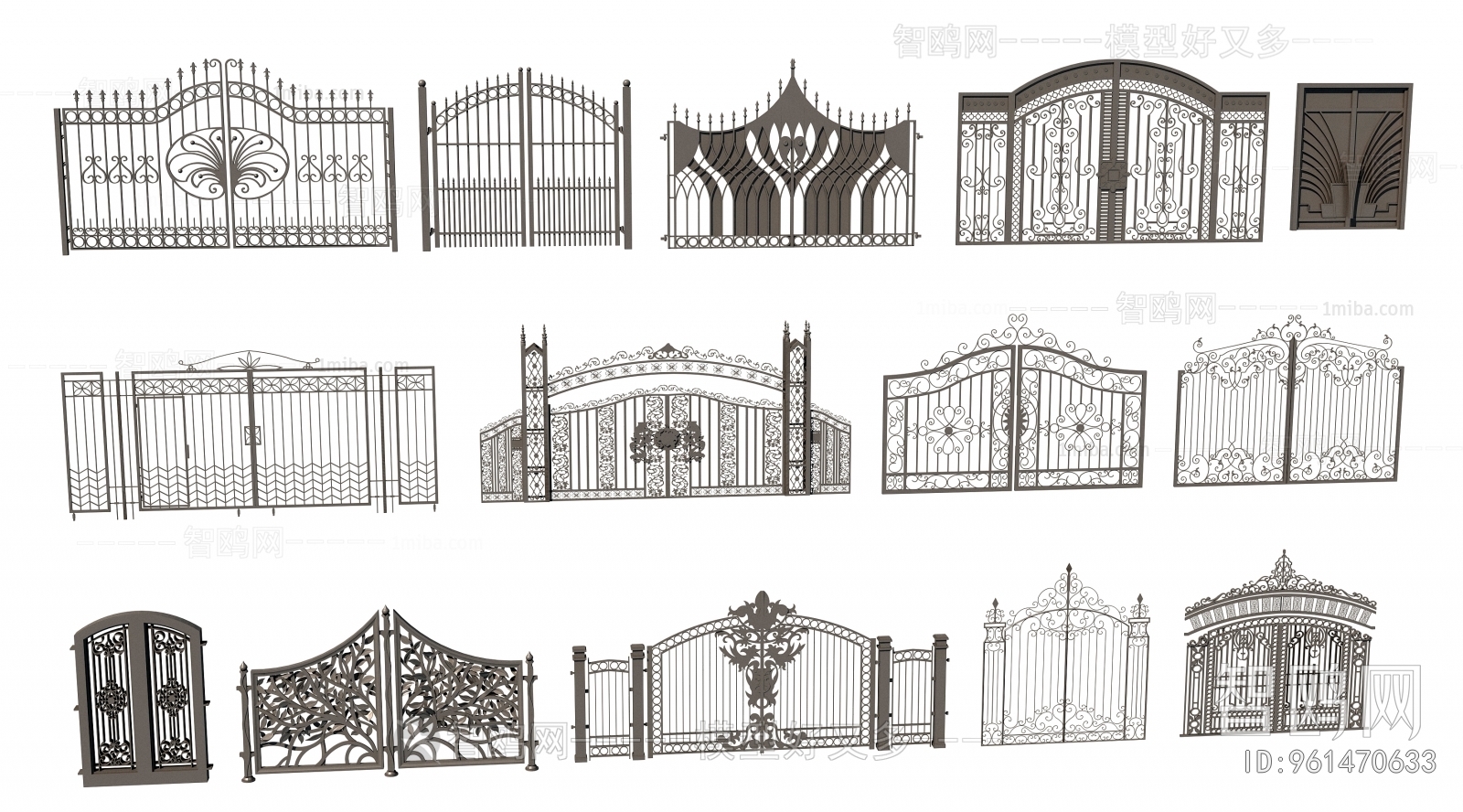 Simple European Style Gate