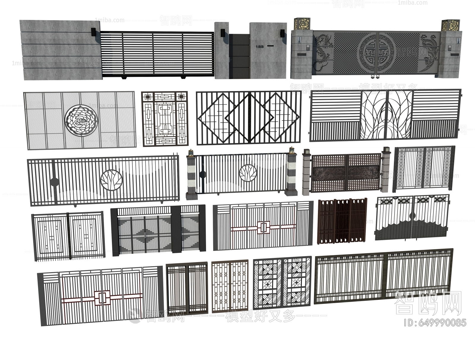 New Chinese Style Gate