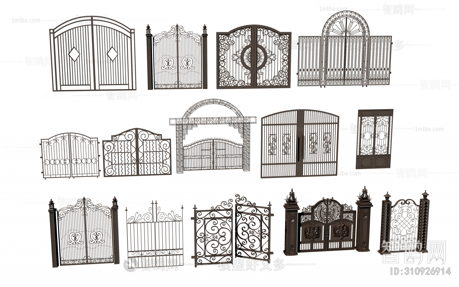 Simple European Style Gate