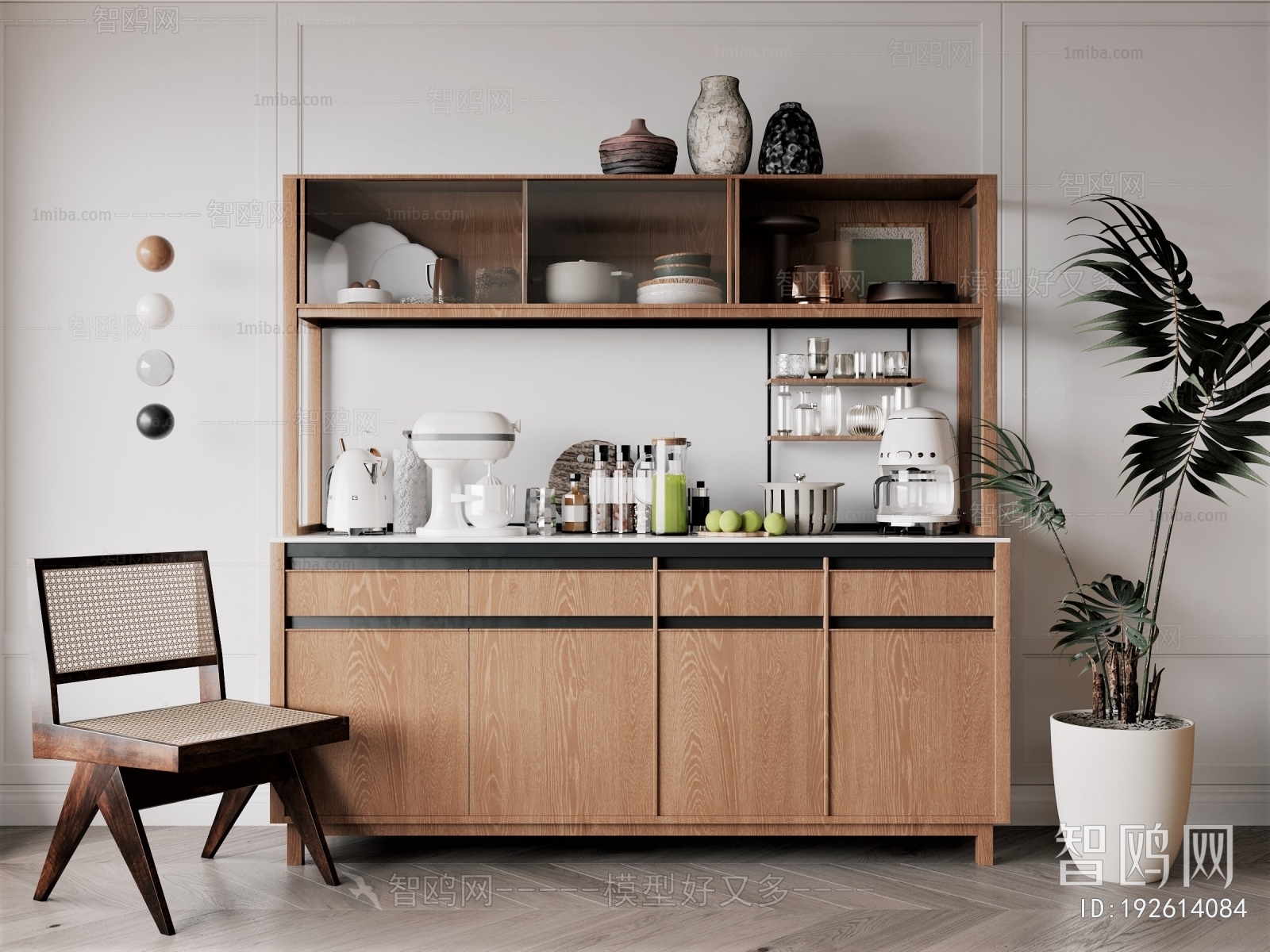 Wabi-sabi Style Sideboard