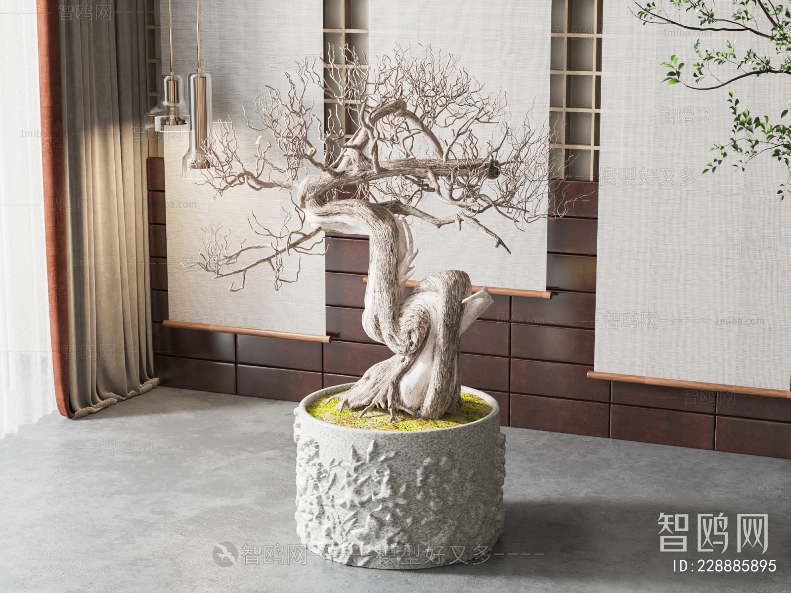 New Chinese Style Bonsai