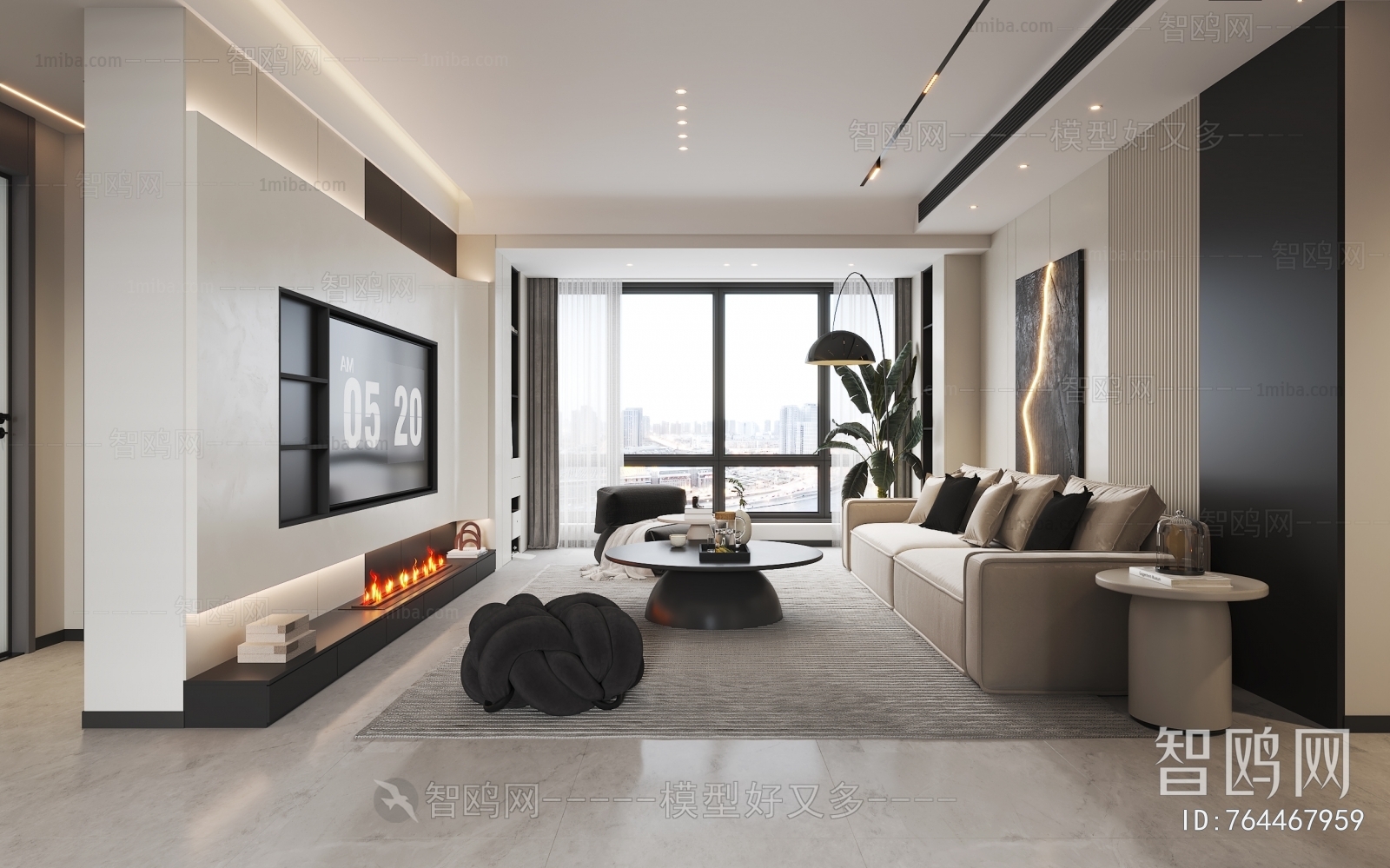 Modern A Living Room